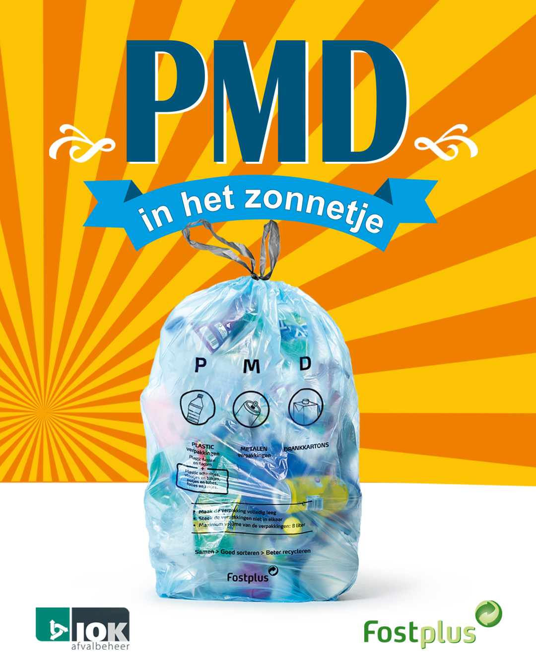 campagnebeeld pmd in het zonnetje