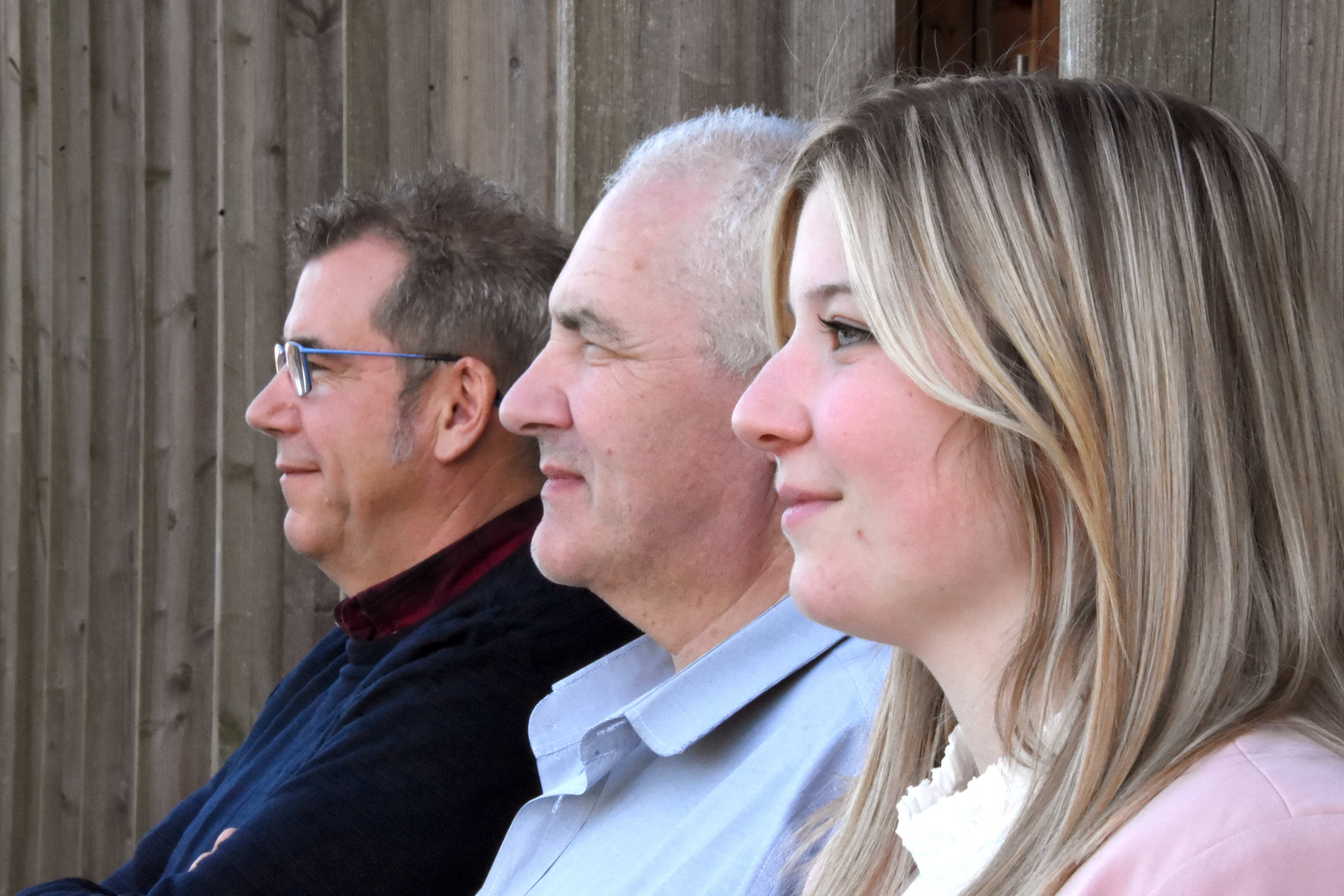 Eddy, Jan en Axana