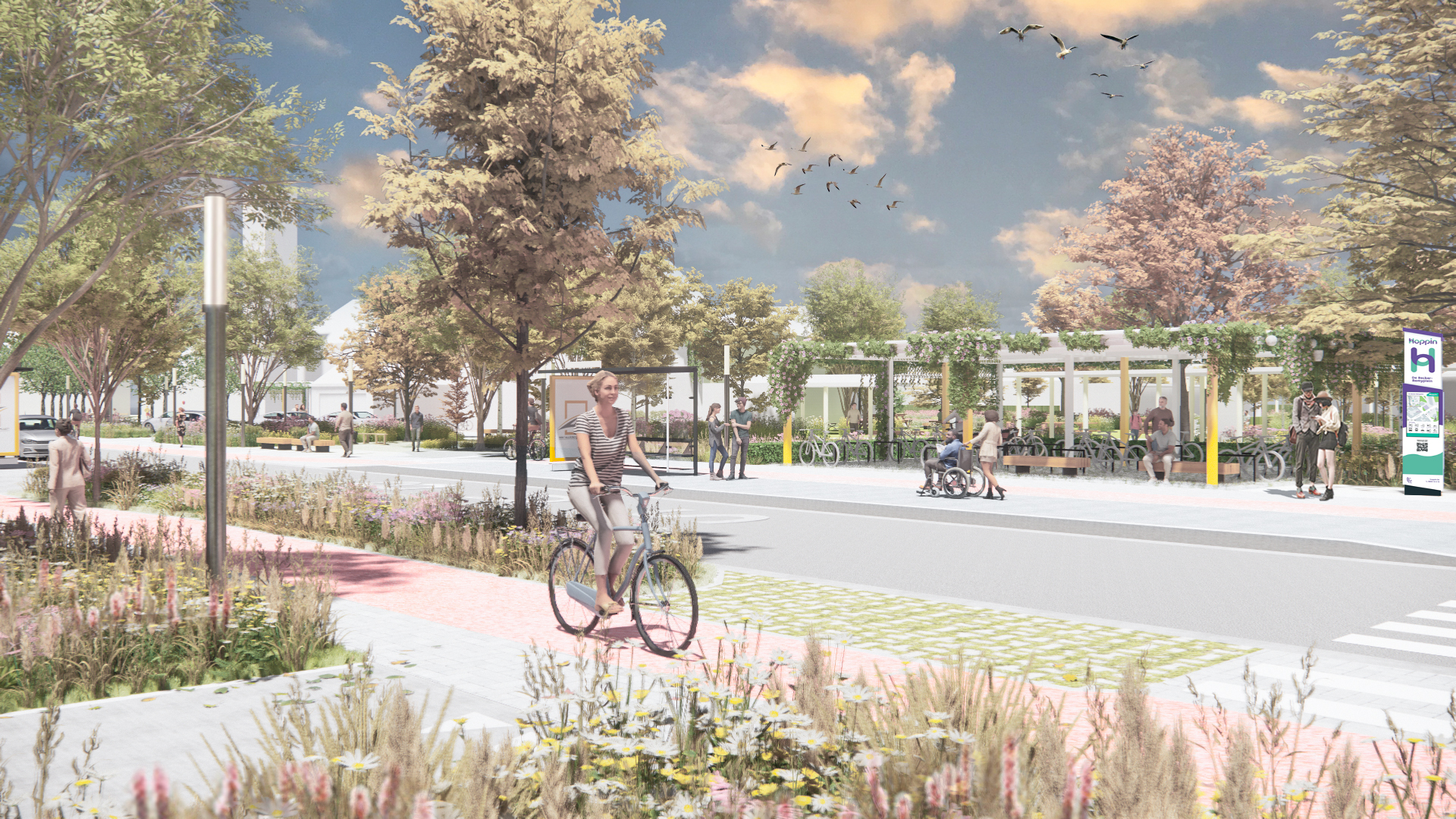 Fietsinfrastructuur die fietsverplaatsing stimuleert
