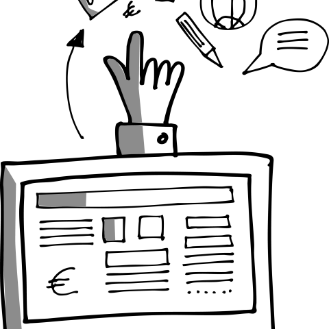 tekening van aankopen