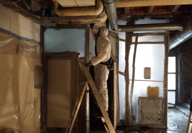 verwijderen van asbest