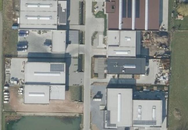 Luchtfoto Knotwilgenweg