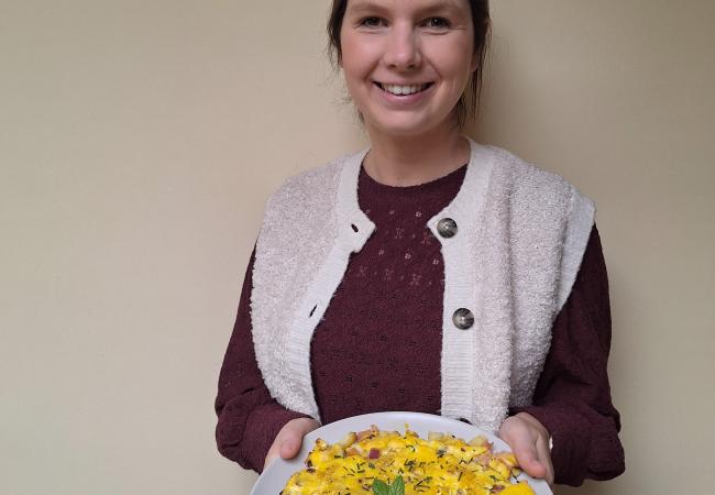 Eindresultaat spaanse tortilla