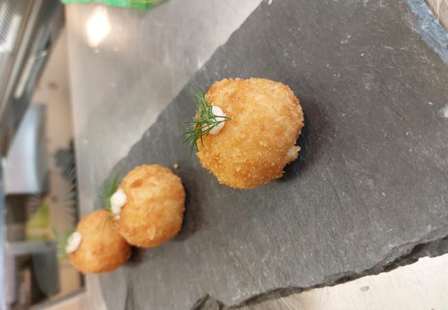 balletjes van risotto